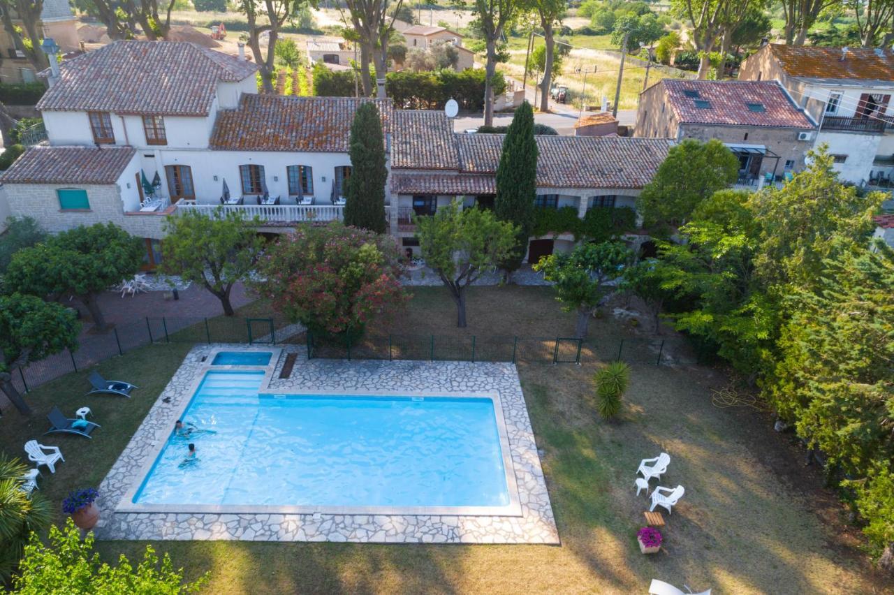Logis Auberge De La Tour Valros Exterior foto